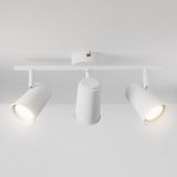 HOFTRONIC - Riga LED Plafondspot 3 Lichts GU10 4000K Neutraal wit - Wit