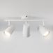 HOFTRONIC - Riga LED Plafondspot 3 Lichts GU10 4000K Neutraal wit - Wit