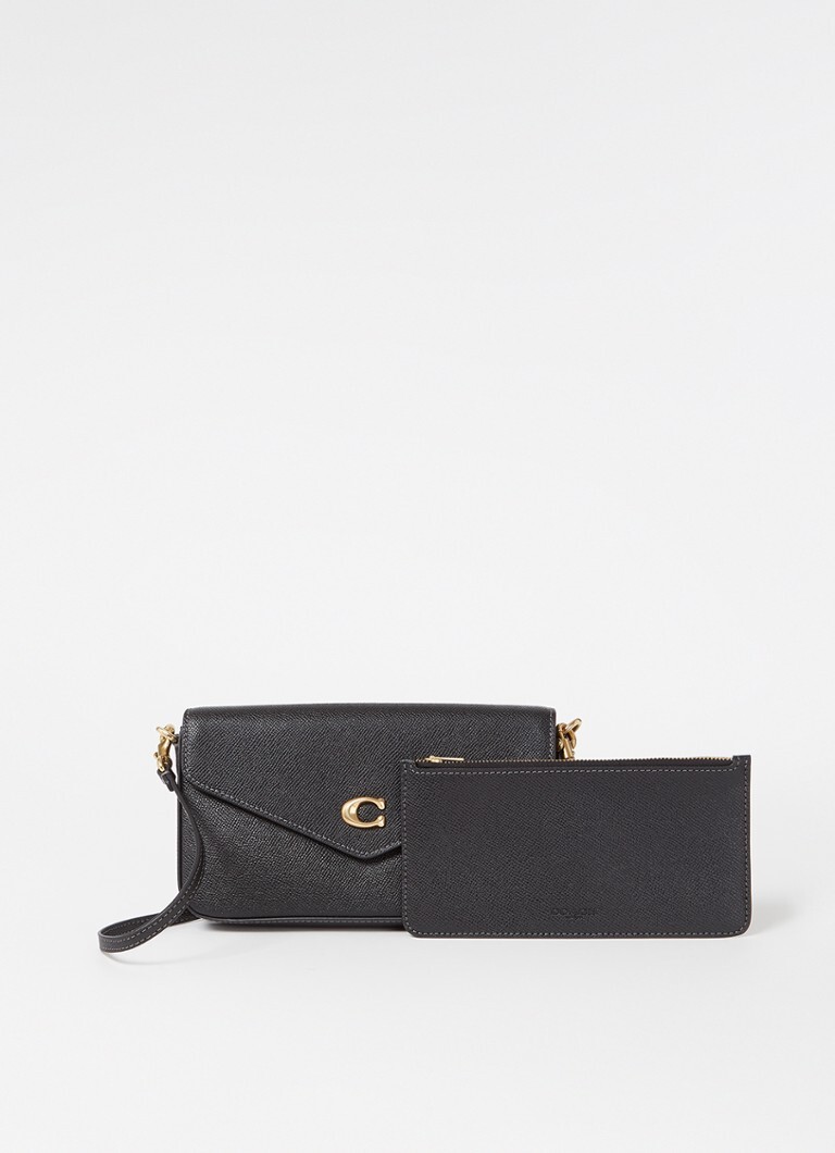 Coach Coach Wyn crossbodytas van leer met uitneembare clutch