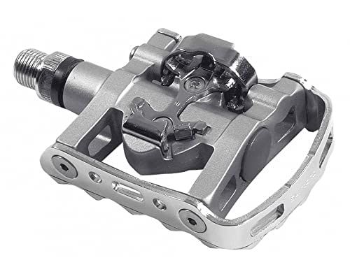 pedalen Shimano pedalen PDM324 SPD/platform zilver