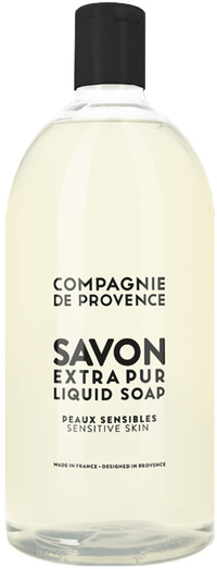 Savon de Marseille Vloeibare Zeep Extra Pur Sensitive Skin 1 Liter Navulling