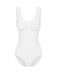cfab Tanktop bodysuit met corrigerende werking en bijpassend slipje - Wit - XL
