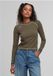 Urban Classics Contrast Jersey Longsleeve top 3XL Olijfgroen
