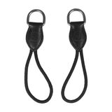 Horka D-ring Verlenger Zwart/Zilver Polyester 195 cm