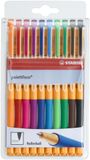 Stabilo PointVisco - Stylo gel - Multi - 10 pièces
