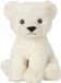Nature Planet Pluche Knuffel IJsbeer - Wit - 19 cm