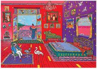 Magnolia puzzle The Red Bedroom 1000 pièces puzzle adultes