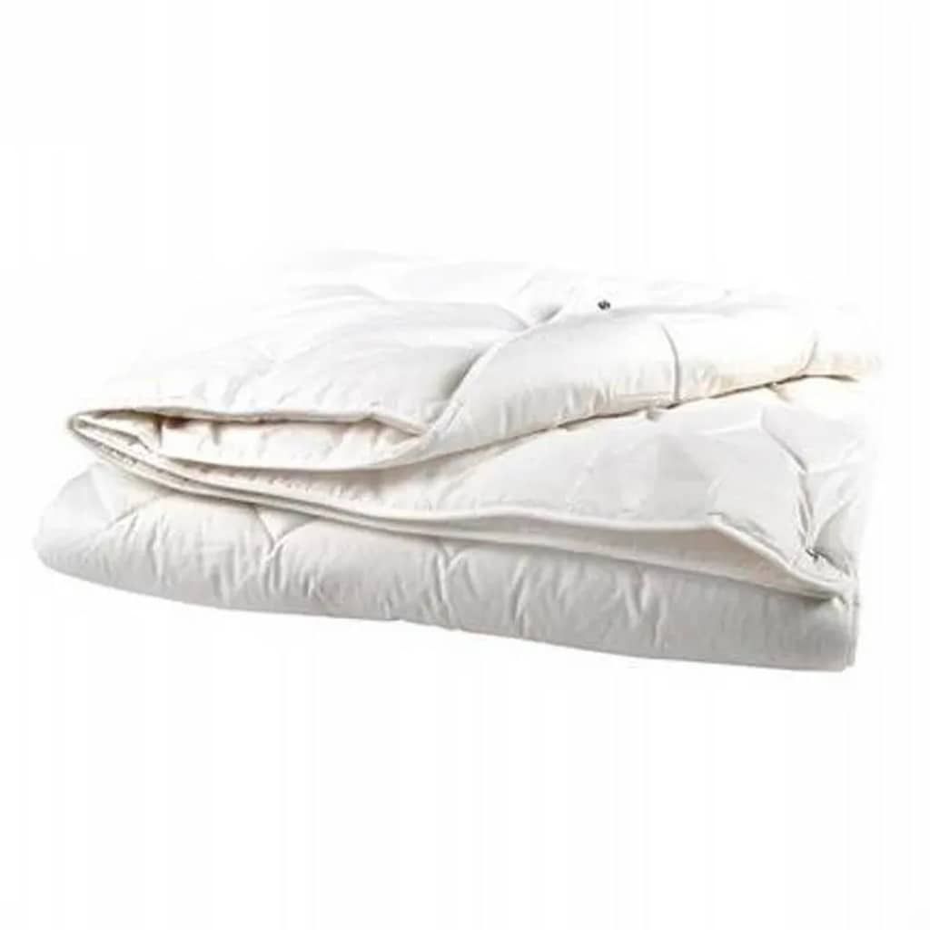 Snoozing Rhodos katoenen dekbed - Lits-jumeaux 240x200 - wit