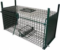 Merkloos / Sans marque Kwaliteits knaagdieren 2 deurs vangkooi
