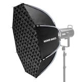 NEEWER BASICS Achthoekige Softbox Bowens Mount, 35,4" Quick Release Soft Box Verlichtingsset met Rooster, Compatibel met Aputure 150c Compatibel met Godox SL60w, voor FS300C FS150B HB80C CB200C Q6