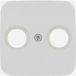 Busch Jaeger Bush Jaeger Inzetplaat coax wit Bush Jaeger 4692112