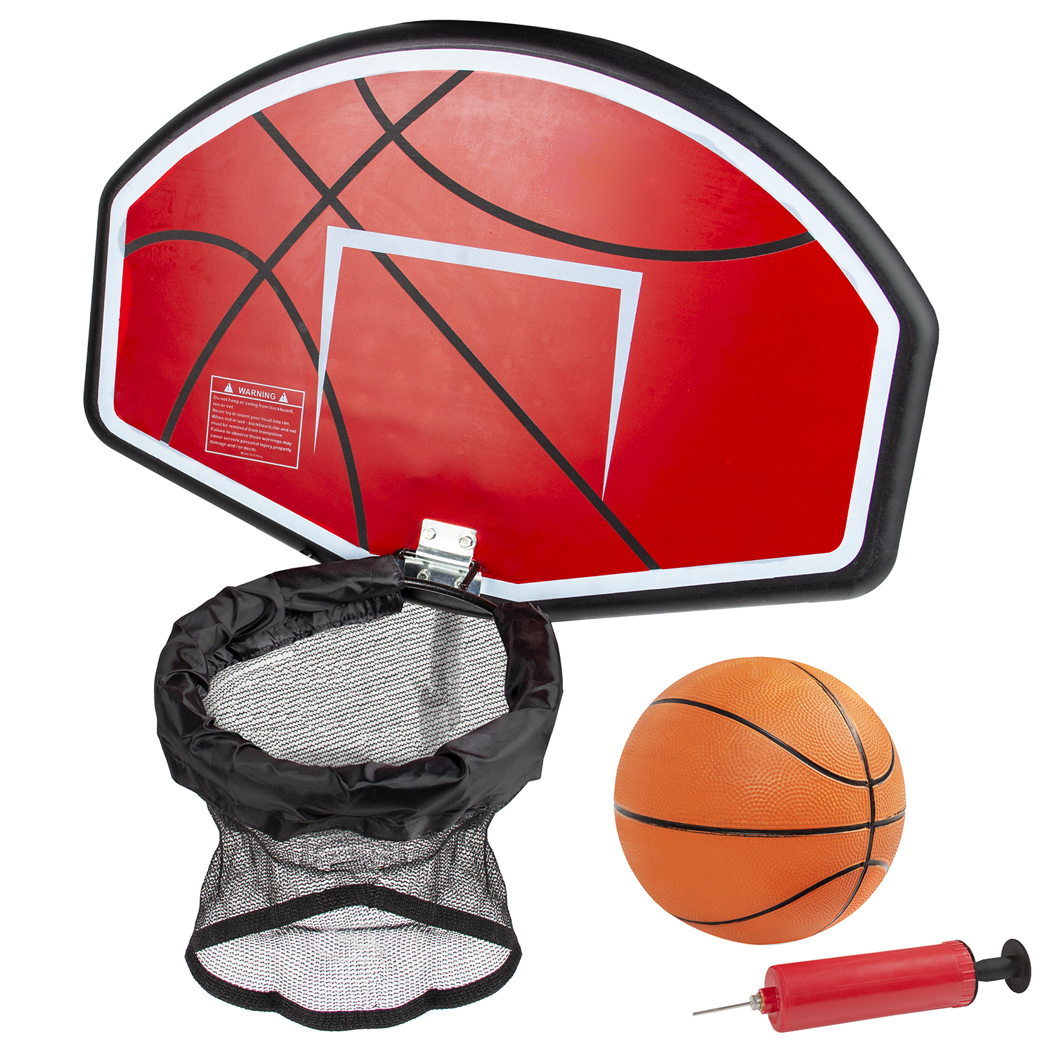 Virtufit Trampolinebasket - Basketbal Ring - met Bal