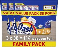 Dash Dash wasmiddel pods® - amber & orchidee - 3 x 38 wasbeurten
