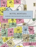 1900 Butte, Montana Sanborn Fire Insurance Maps and Atlas