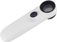 Merkloos / Sans marque 40x Handheld Vergrootglas met Dubbele Verlichting