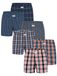 Sugar Pine Boxershorts ' Mix Karos ' gemengde kleuren