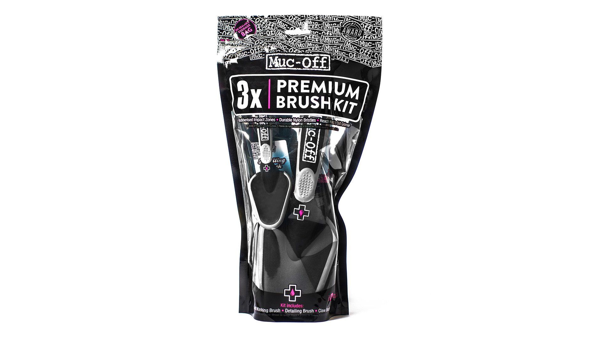 Muc Off 3x Premium Brush Kit - 5037835220001