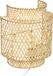 Atmosphera Liby Bamboo Wall Lamp - 23cm Diameter - Natural