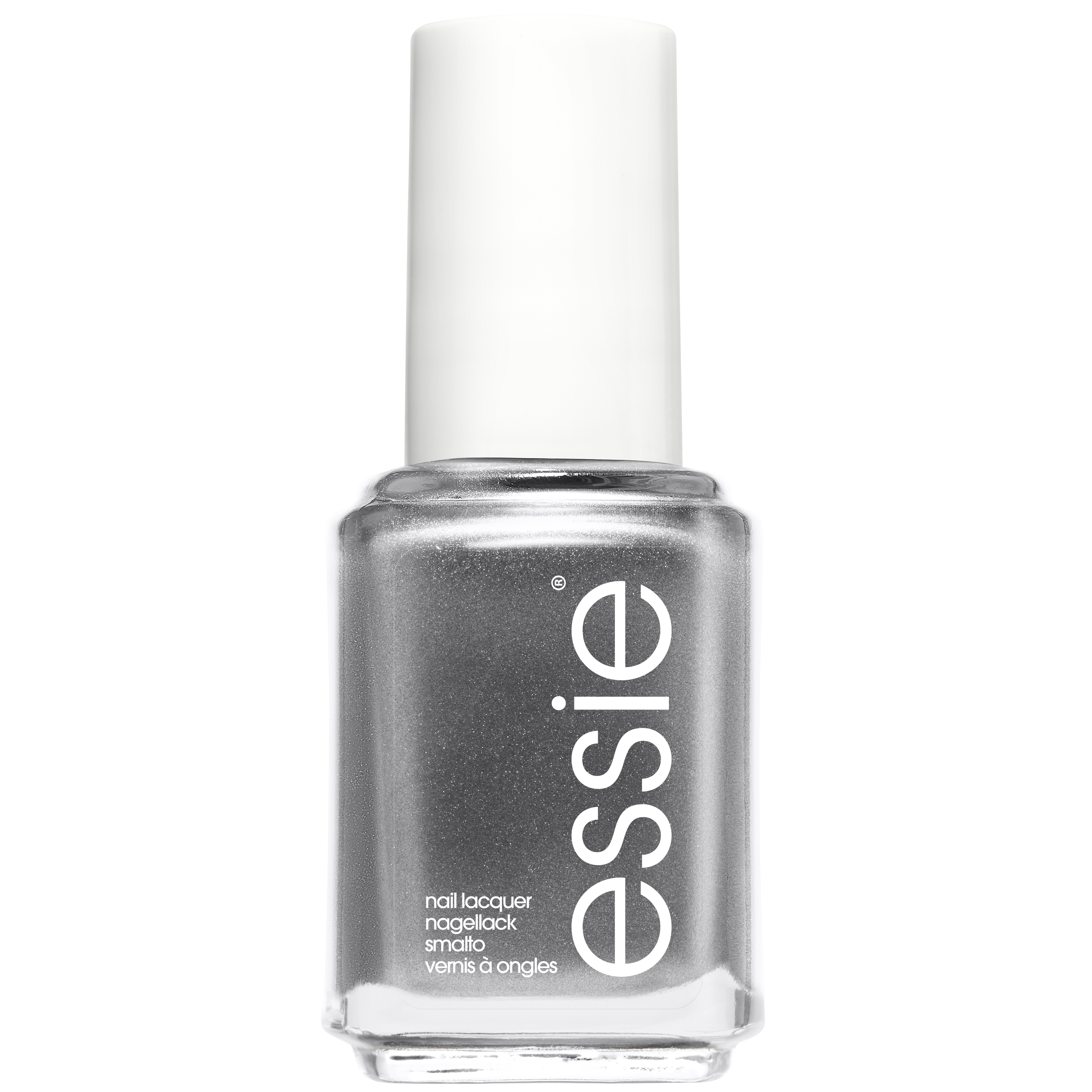 Essie original - 387 apres chic - grijs - glitter nagellak - 13,5 ml