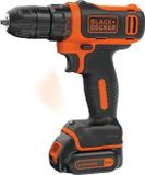 BLACK+DECKER BDCDD12K1 Accuschroef-/boormachine - 10.8V - inclusief accu en lader