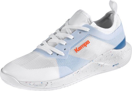 Kempa KOURTFLY - Heren Handbalschoenen - Maat 43 - Wit/Blauw