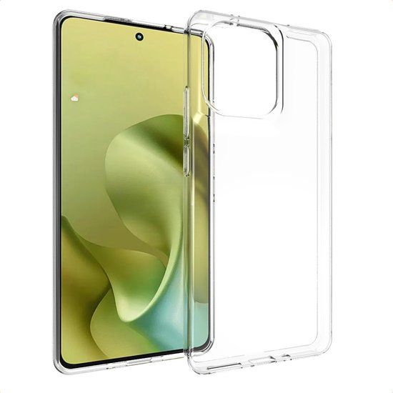 Accezz Hoesje - Geschikt voor Motorola Moto G86 Power - Clear Backcover - Transparant