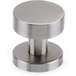 Acier inoxydable 52mm champignon porte bouton fixe pour portes d'entrée