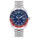 Bulova 96B405 Oceanographer Automatisch Polshorloge Heren Staal Zilverkleurig Blauw Saffierglas 20 ATM