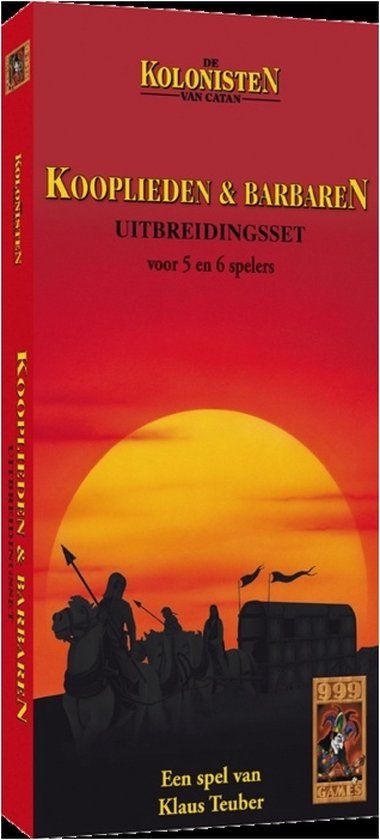 999 Games De Kolonisten van Catan: Kooplieden en Barbaren - Uitbreidingset voor 5 of 6 Spelers
