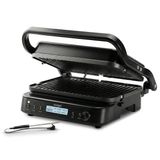 Seeger MultiGrill XL - 3-in-1 Contactgrill, Tosti IJzer en Plancha - PFAS-Vrije Uitneembare Platen - met Digitale Thermometer - Vaatwasserbestendig - Paninigrill
