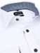 OLYMP Chemise Level 5 24/Seven Blanc - Taille 39 - Hommes - Coupe ajustée - Mélange de coton