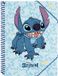 Disney, A4 Stitch Spiraalmap met 30 Hoezen Elastische Sluiting, Blauw