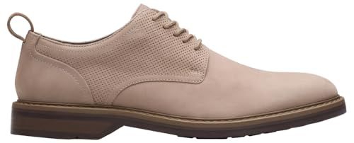 Clarks Aldwin Lace Mens Grey Nubuck, 6