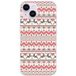 1001 coques Apple iPhone 14 Siliconen hoesje Rendier Kersttrui