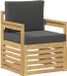 vidaXL - 2-delige buitenbank set - Polyester - Wit en Antraciet