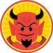 Shoppartners Halloween glazen onderzetters - 50 stuks - karton