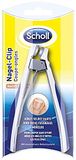 Scholl Voetnagelclip, voor verzorgde voeten, met hefboomsysteem om de inspanning te verminderen, ook ideaal voor harde of dikke nagels, stabiel, 1 stuk