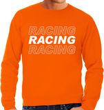 Bellatio Decorations Shoppartners Bv Racing supporter / race fan sweater oranje voor heren XXL