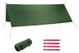 Merkloos Regendak Ultralicht 400 x 300 cm Waterdicht Groen