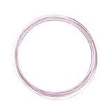 Vaessen Creative Aluminiumdraad Plat 5 m x 1 mm x 3,5 mm Rose (Roze)