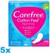 Carefree Cotton Feel Normal - Fresh Scent - 5x56 Stuks