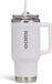 Igloo Flip 'n' Sip Drinkbeker met rietje - Wit - 0,946L - RVS