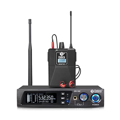 Debra Audio PRO ER-102 UHF draadloos in-ear monitorsysteem - 1 Bodypack