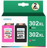 HP 302XL Cartouches d'encre (noir et couleur, 2 pièces)