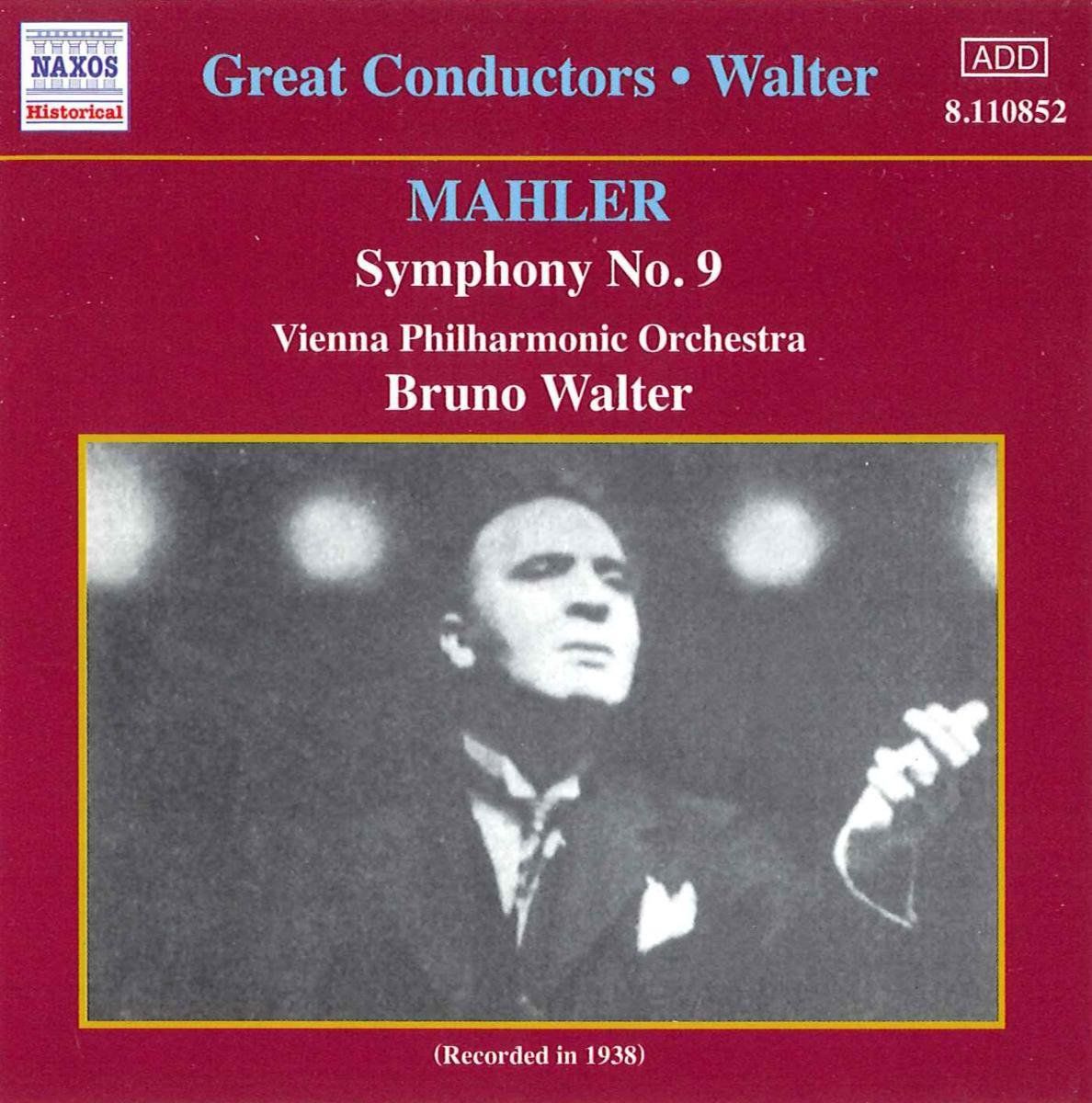 OUTHERE Great Conductors - Walter - Mahler: Symphony no 9 / Walter, Vienna PO