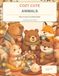 Cozy Cute Animals: Bold & Easy Coloring Book