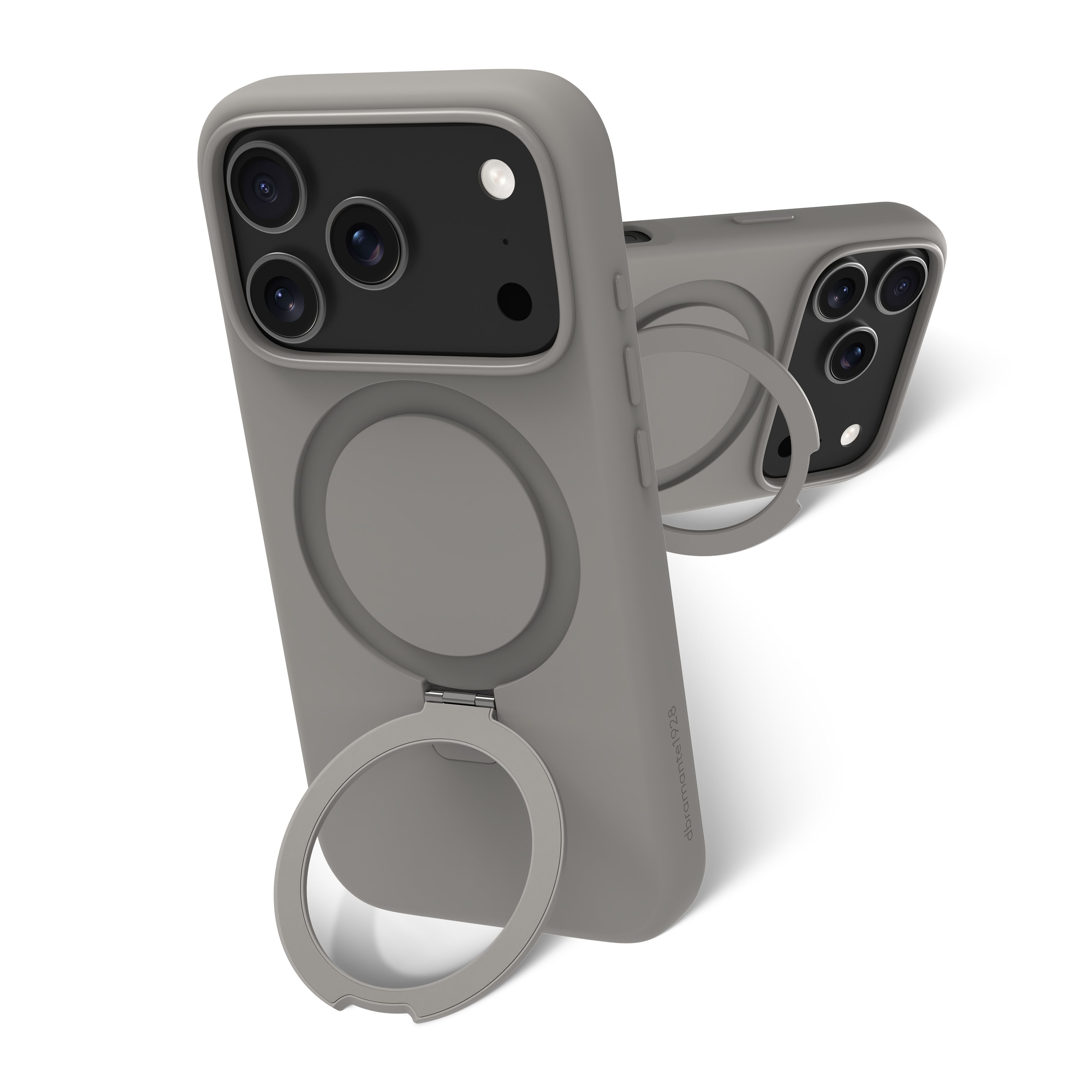 dbramante1928 Roskilde Kick ICON Hoes Grijs voor Apple iPhone 17 Pro