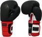 Metal Boxe Sparring Bokshandschoenen, zwart/rood/wit, 14 oz