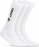 Craft Progress Chaussettes d'intérieur - lot de 3 - White - Maat 40/42 - Unisexe