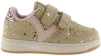Victoria Kindertrainers Tiempo Tiras Fantasia Unisex Lage sneakers Textiel/Synthetisch Goud/Beige/Roze